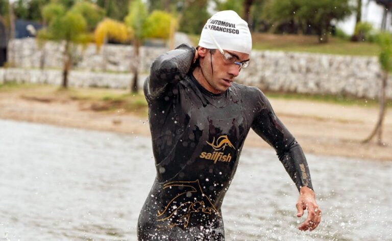 Diógenes Savoré brilló en Almafuerte y fue protagonista del Campeonato de Córdoba de Triatlón