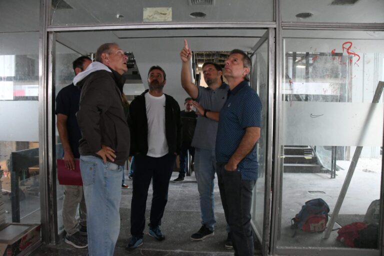 Avanza la remodelación del ex Banco de Córdoba en San Francisco
