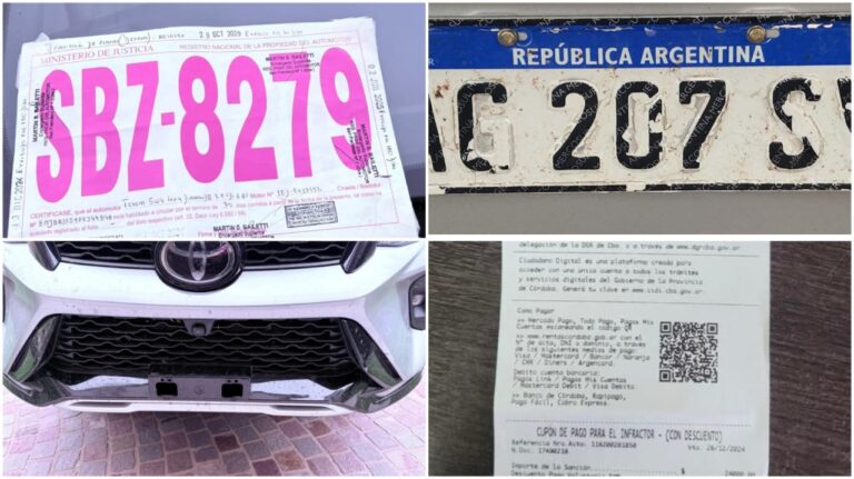 Un vecino de San Francisco reclama desde hace 16 meses la entrega de sus chapas patentes