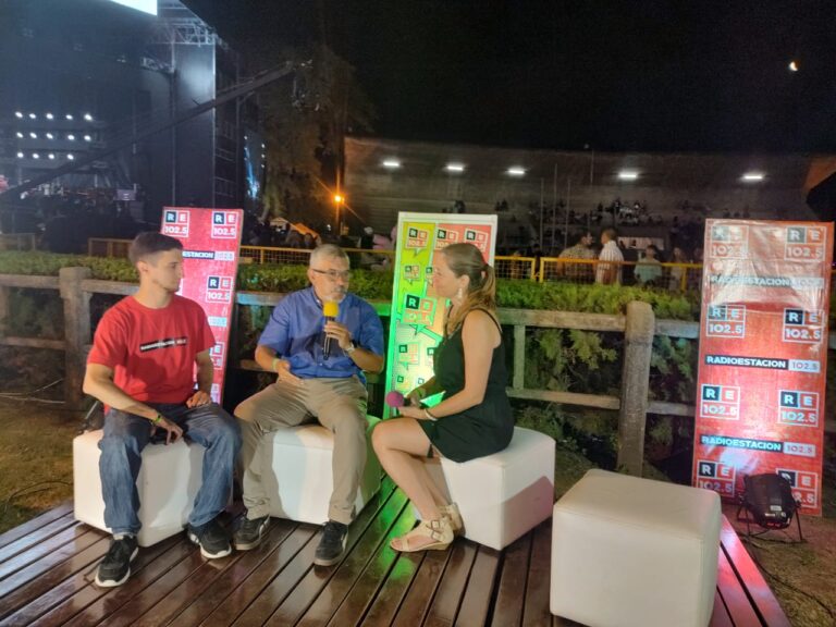 Mariano Almada destacó el cuarteto y la cultura en su visita al Festival de la Buena Mesa