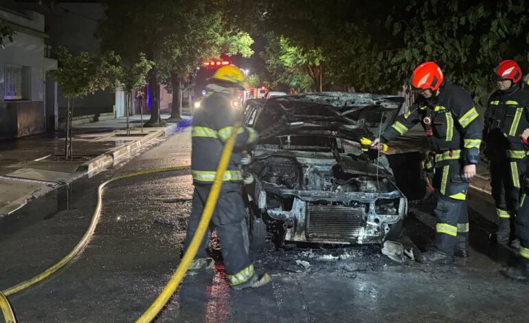 Incendio vehiculo