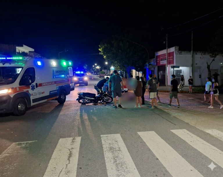 Las Varillas: Adolescente de 15 años lucha por su vida tras un grave accidente de tránsito