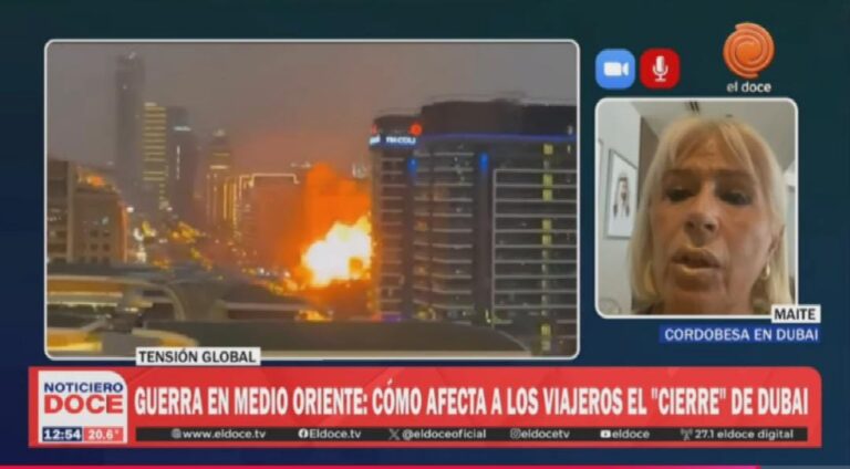 Sanfrancisqueña permanece varada en Dubái debido al conflicto en Medio Oriente