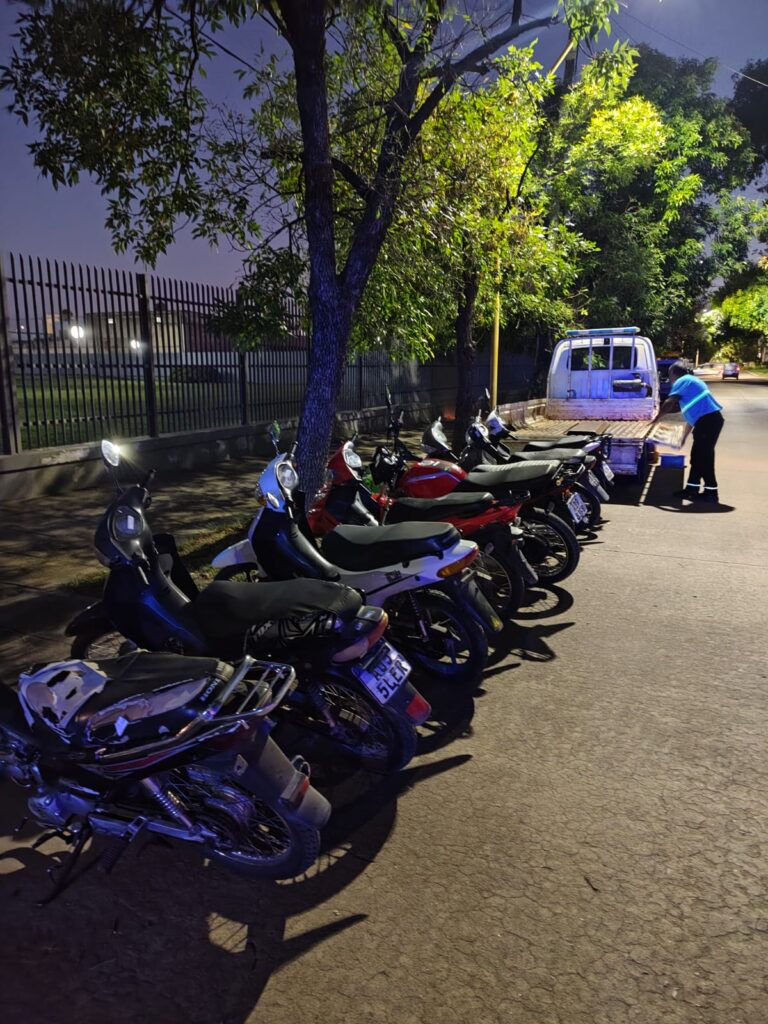 Barrio Catedral: secuestran nueve motos en un nuevo control de tránsito