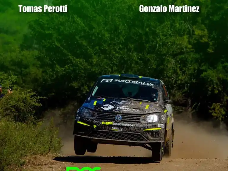 Triunfo de Perotti y destacada presencia de pilotos de San Francisco en el arranque del Rally Cordobés