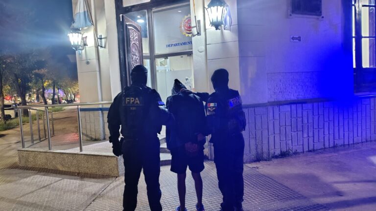 Patrullaje preventivo: FPA detuvo a un hombre y secuestró estupefacientes en San Francisco