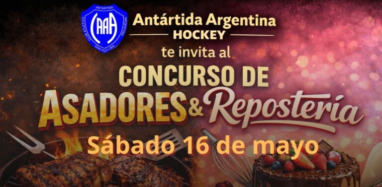 El Club Antártida Argentina lanza su primer concurso de asadores y repostería