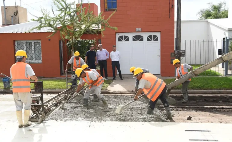 Pavimentacion barrio parque