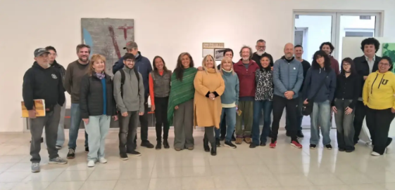 El Taller Literario Municipal copó la muestra de Fernando Goin