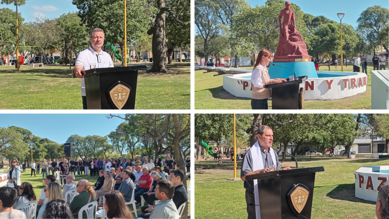San Francisco conmemoró el Día del Trabajador en Plaza Primero de Mayo