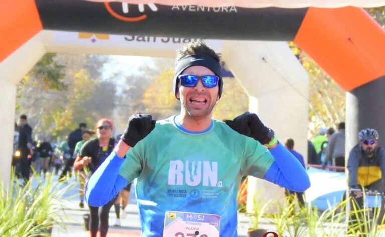 Flavio Demichelis brilló en Mendoza y repitió podio en la maratón internacional