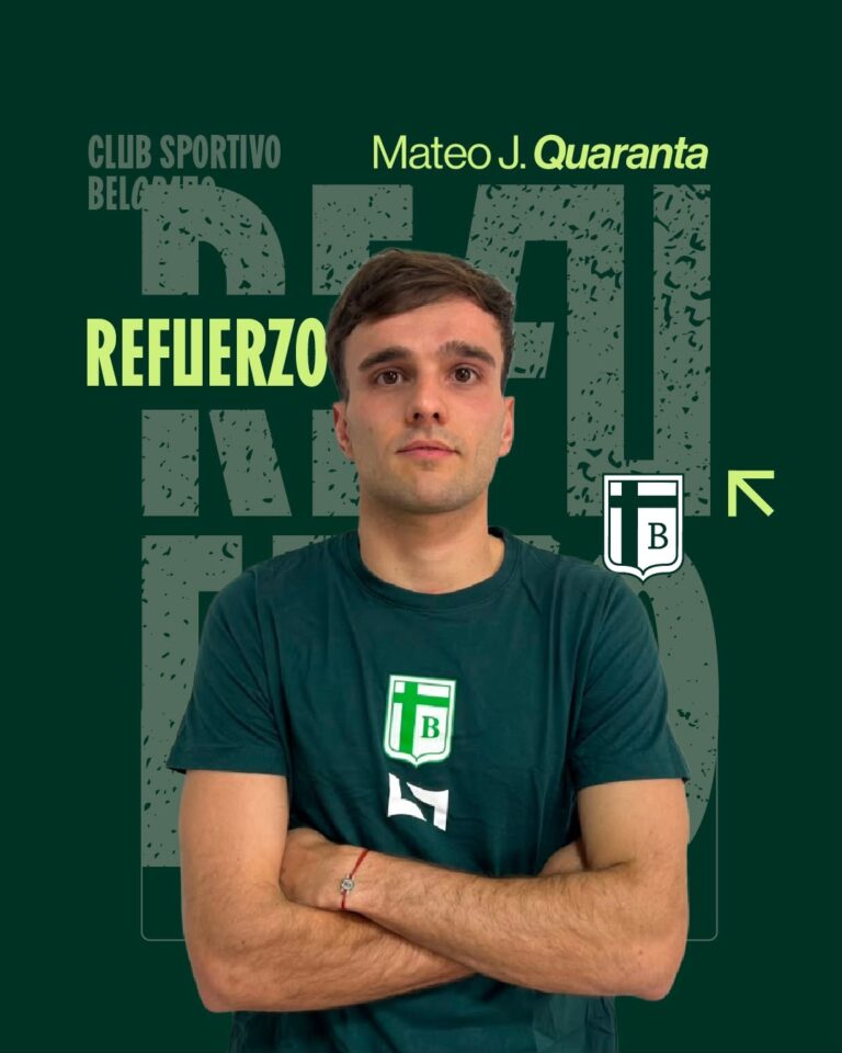 Mateo Quaranta es el segundo refuerzo de Sportivo