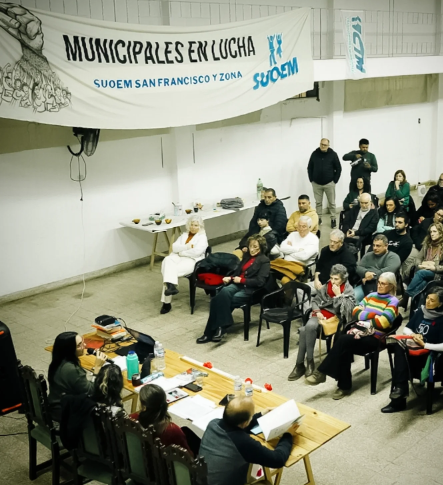 El SUOEM fue sede de un profundo debate sobre «Miseria Planificada»