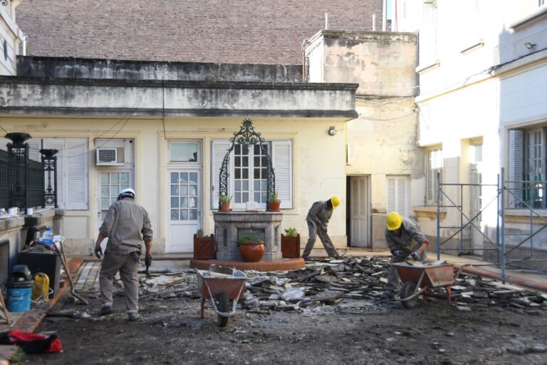 El Palacio Tampieri avanza hacia su apertura como museo