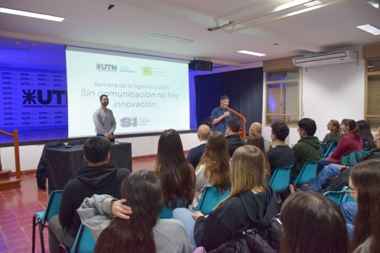 Culminó con éxito el programa de actividades de la Semana de la Ingeniería 2026 en la UTN