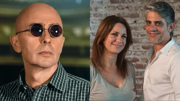 Nancy Dupláa y Pablo Echarri asistieron al velorio del Indio Solari y emocionaron con su despedida