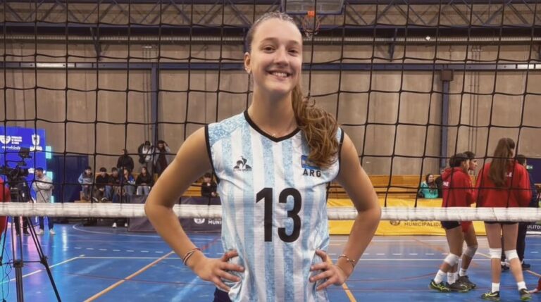 Antonella Juncos fue convocada nuevamente a la Selección Argentina U17 de vóley