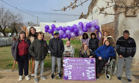 Manos a la obra por el buen trato: La Francia sumó voluntades en una semana de concientización