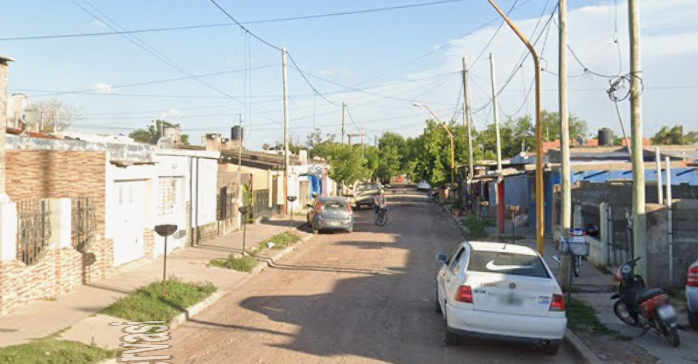 Sorprendieron a un sujeto robando en una obra de pavimentación
