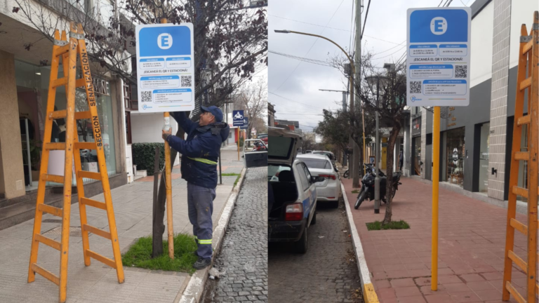 San Francisco renueva la cartelería del Estacionamiento Medido con códigos QR
