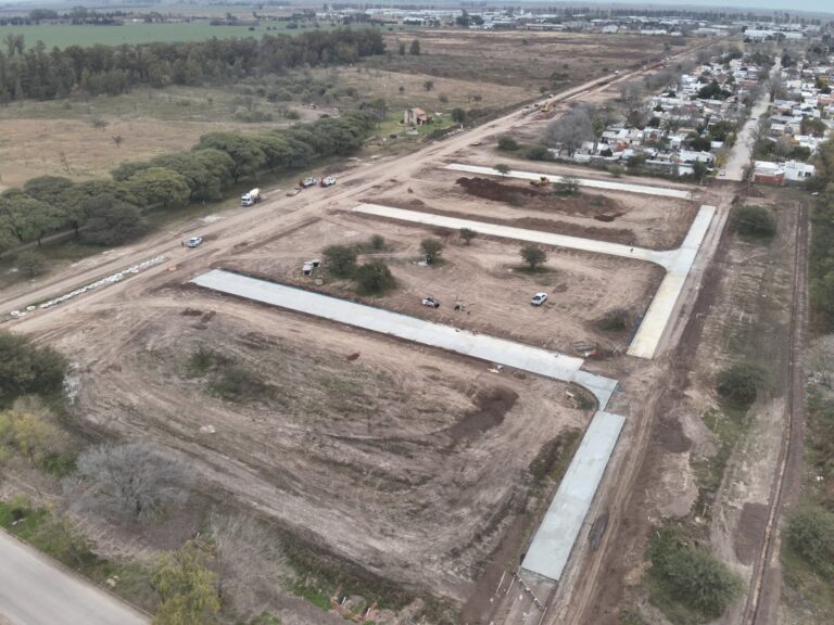 La Arbolada I y II avanzan con nuevas obras de infraestructura