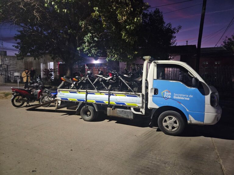 Operativo cerrojo: secuestraron 17 motos en un control interfuerza