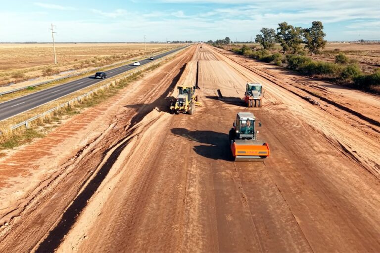 La Autopista Ruta Nacional 19 alcanzó el 25% de ejecución y avanza con obras en distintos frentes