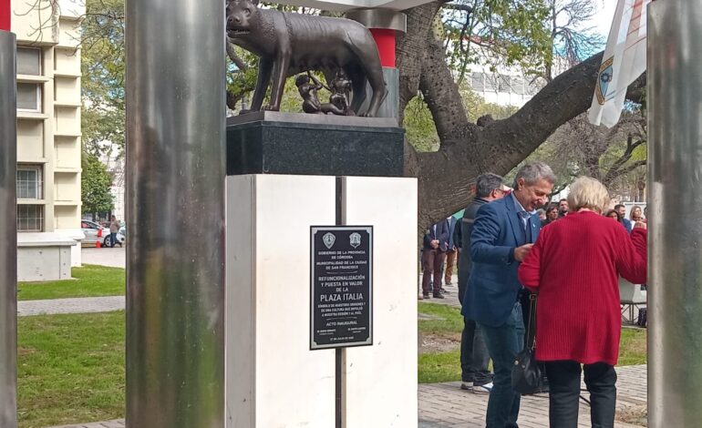 El Centro Cívico se renovó por completo: inauguraron la puesta en valor de Plaza Italia