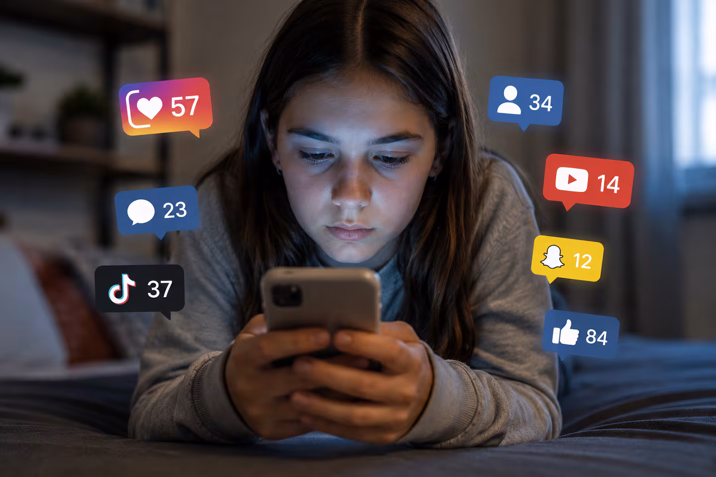 Francia prohibe las redes sociales a menores de 15 anos imagen generada con ia W4QIIFH4UVDZVJWZM7SP4F7QKM