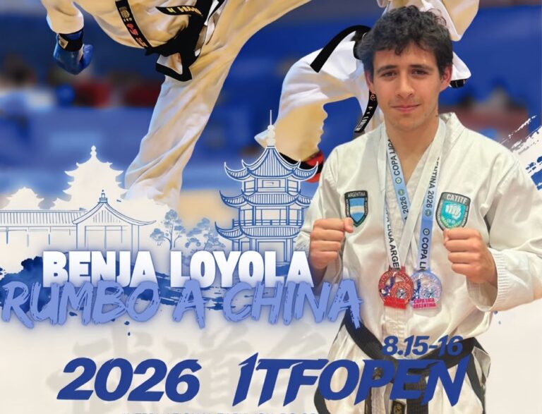 Benjamín Loyola fue convocado para representar a Argentina en China