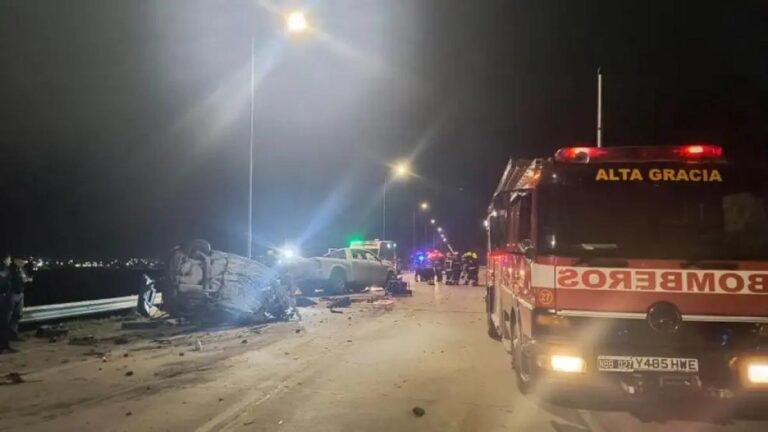 Tragedia vial en Alta Gracia: detuvieron al conductor de la RAM y analizan si manejaba alcoholizado