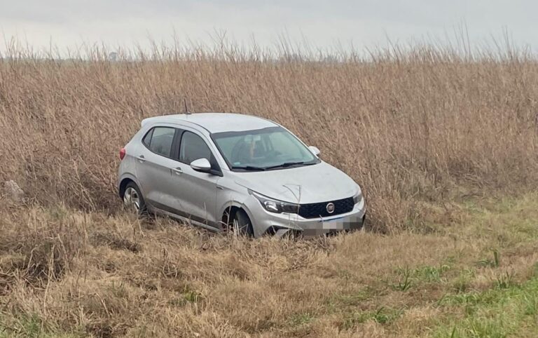 Accidente de tránsito en la Ruta Nacional 19, a la altura de Devoto