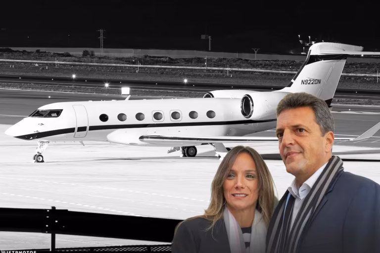Sergio Massa, su esposa y amigos viajaron al Caribe en avión privado en medio del retorno a la discusión electoral