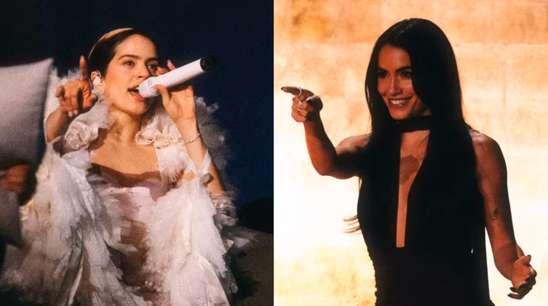 Lali apoyó a Rosalía en pleno show en Buenos Aires: “Este pueblo te ama”