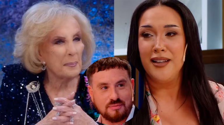 El inesperado gesto de Evelyn Botto con Mirtha Legrand que sorprendió a todos