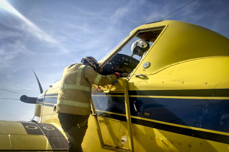 El riesgo de incendios es alto y muy alto en distintas regiones de la provincia
