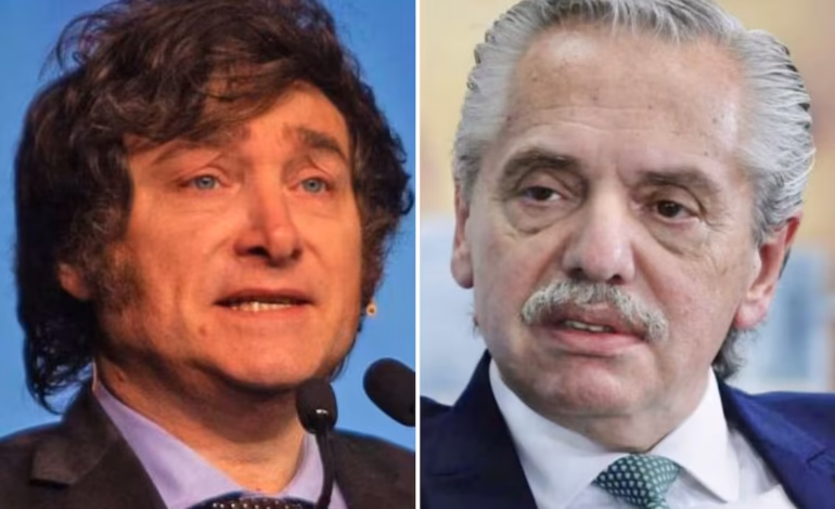 Javier milei y alberto AZR7TTDDTZGKTI7HJONL5FHUVU