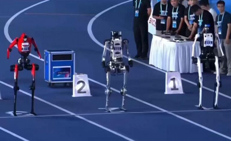 Record robot humanoide