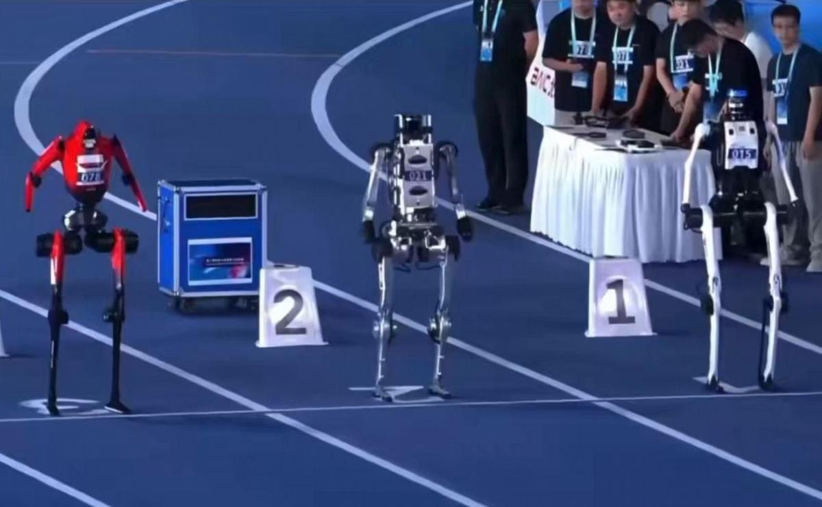 Record robot humanoide