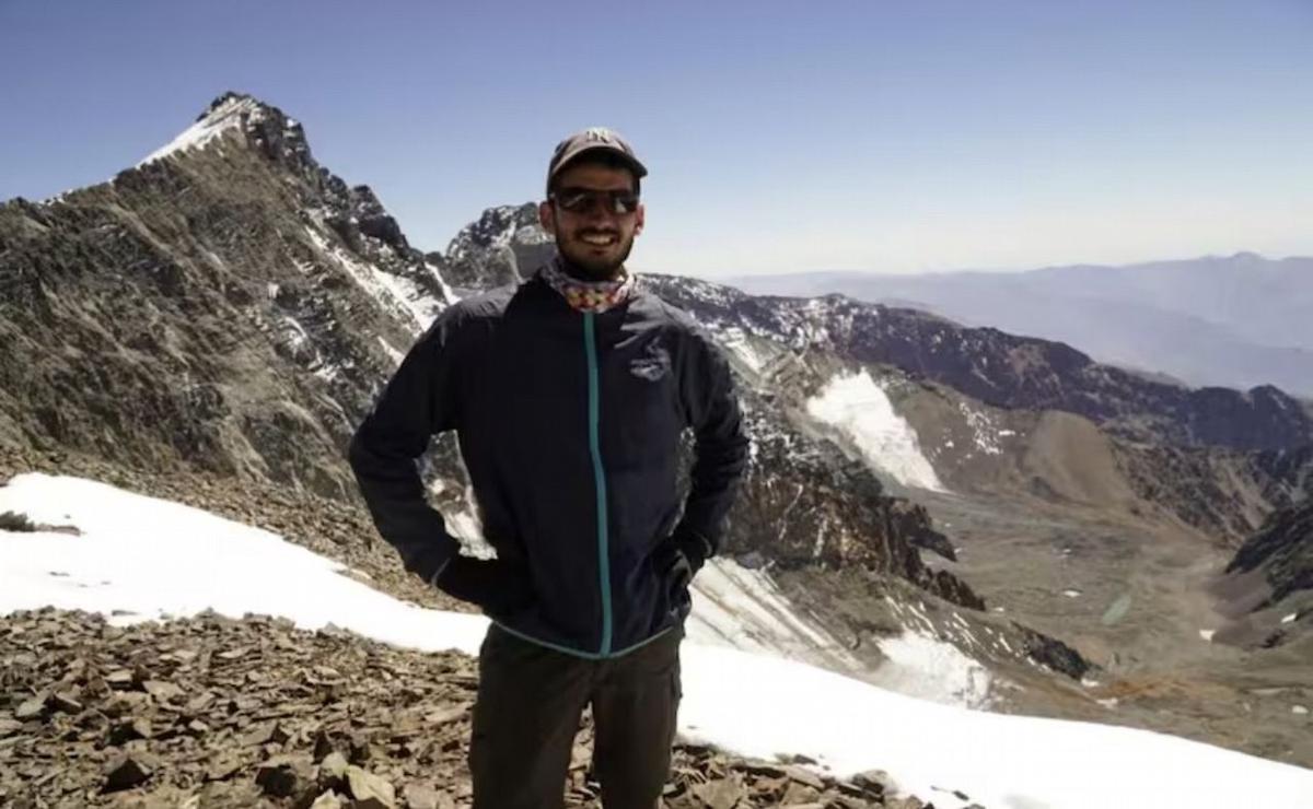Argentino cayó de montaña