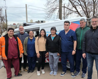 Freyre sumó una nueva ambulancia para fortalecer su sistema de salud