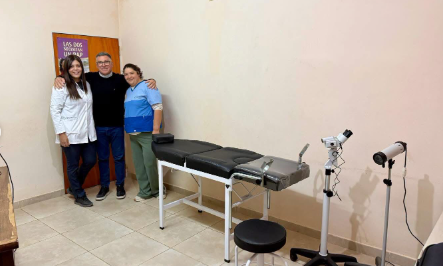 El Centro de Salud en Laspiur incorporó nuevo equipamiento para ginecología