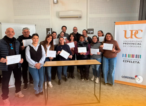 Freyre: se entregaron los certificados del curso de Inteligencia Artificial