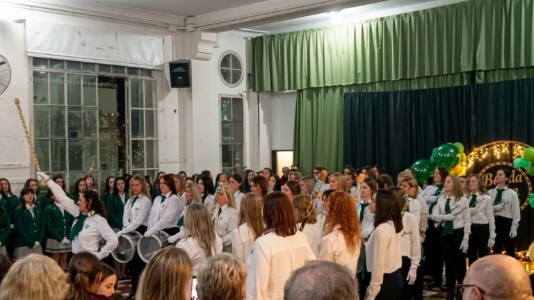 Histórico emotivo homenaje a los 60 años de la Banda Lisa de la Escuela Normal