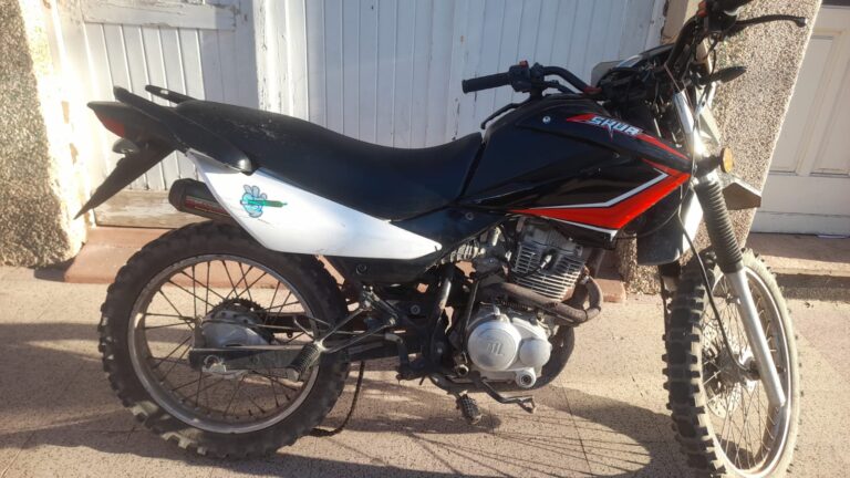 Secuestraron una motocicleta tras un control vehicular