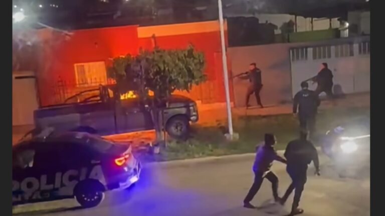 Peligroso procedimiento policial en Frontera