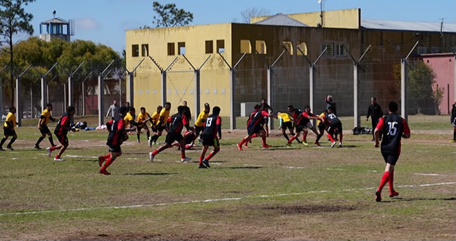 Nuevo encuentro de rugby en las cárceles: una herramienta de reinserción social