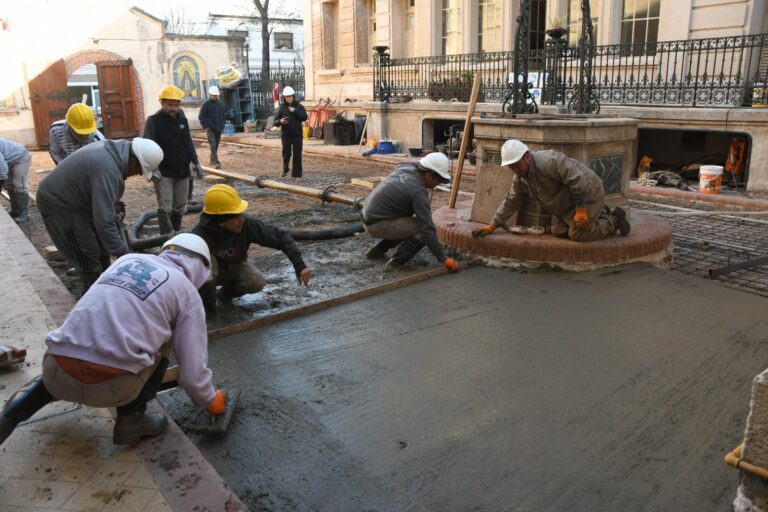El Palacio Tampieri avanza con la tercera etapa de su restauración integral