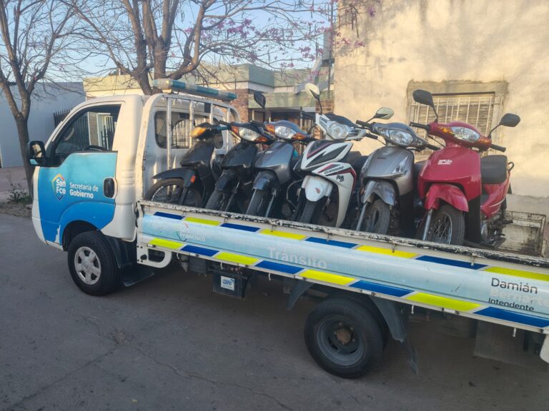 Secuestraron 12 motocicletas en un operativo interfuerzas