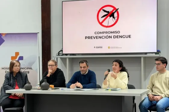 Brinkmann firmó el «Compromiso Prevención Dengue»